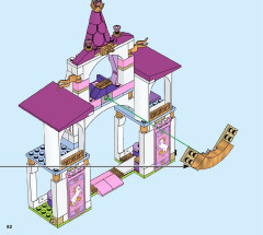 LEGO 43195 instructions page 82 – build guide