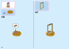 LEGO 43196 instructions page 100 – build guide