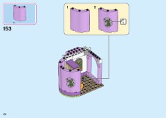 LEGO 43196 instructions page 104 – build guide