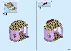 LEGO 43196 instructions page 105 – build guide