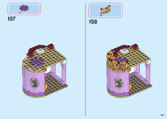 LEGO 43196 instructions page 107 – build guide