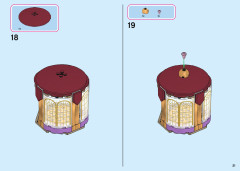 LEGO 43196 instructions page 21 – build guide