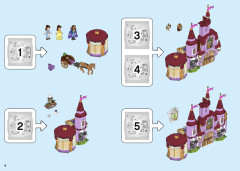 LEGO 43196 instructions page 4 – build guide