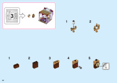 LEGO 43196 instructions page 44 – build guide