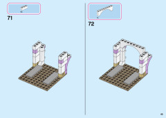 LEGO 43196 instructions page 49 – build guide
