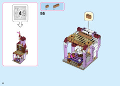 LEGO 43196 instructions page 62 – build guide