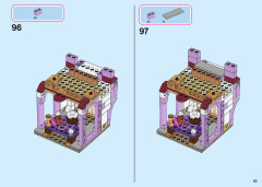 LEGO 43196 instructions page 63 – build guide