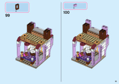 LEGO 43196 instructions page 65 – build guide