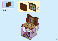 LEGO 43196 instructions page 67 – build guide