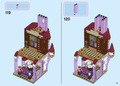 LEGO 43196 instructions page 79 – build guide