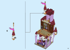 LEGO 43196 instructions page 83 – build guide