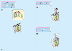 LEGO 43196 instructions page 88 – build guide