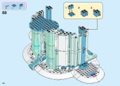 LEGO 43197 instructions page 100 – build guide