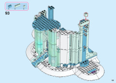 LEGO 43197 instructions page 105 – build guide