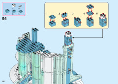 LEGO 43197 instructions page 106 – build guide