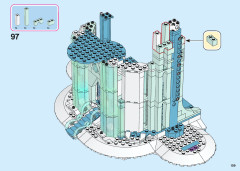 LEGO 43197 instructions page 109 – build guide
