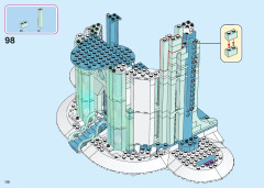 LEGO 43197 instructions page 110 – build guide