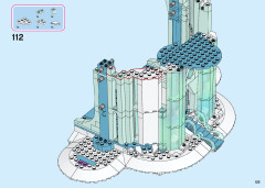 LEGO 43197 instructions page 125 – build guide