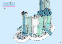 LEGO 43197 instructions page 127 – build guide
