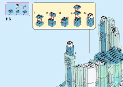 LEGO 43197 instructions page 129 – build guide