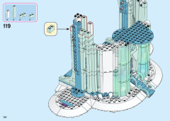 LEGO 43197 instructions page 132 – build guide