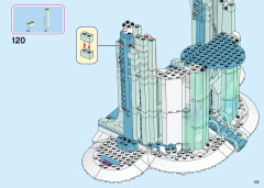 LEGO 43197 instructions page 133 – build guide
