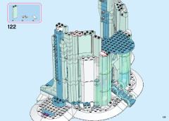 LEGO 43197 instructions page 135 – build guide