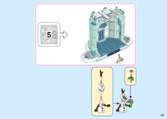 LEGO 43197 instructions page 149 – build guide