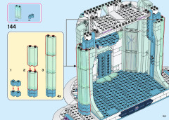 LEGO 43197 instructions page 155 – build guide