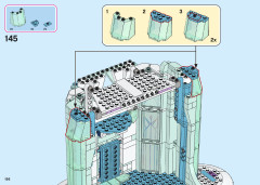 LEGO 43197 instructions page 156 – build guide