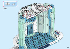 LEGO 43197 instructions page 157 – build guide