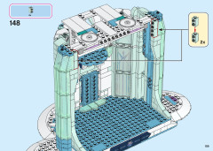 LEGO 43197 instructions page 159 – build guide