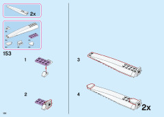 LEGO 43197 instructions page 164 – build guide