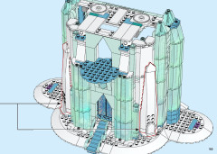 LEGO 43197 instructions page 165 – build guide