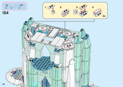 LEGO 43197 instructions page 166 – build guide