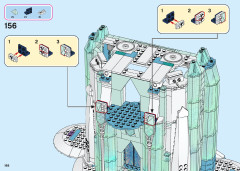 LEGO 43197 instructions page 168 – build guide