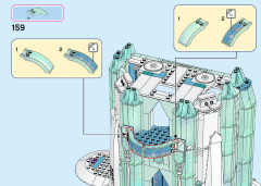 LEGO 43197 instructions page 171 – build guide