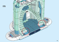 LEGO 43197 instructions page 181 – build guide