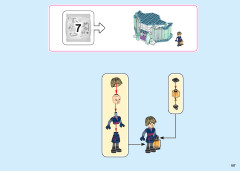 LEGO 43197 instructions page 187 – build guide