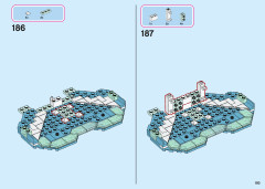 LEGO 43197 instructions page 193 – build guide