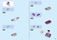 LEGO 43197 instructions page 195 – build guide