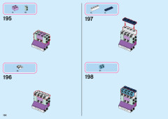 LEGO 43197 instructions page 196 – build guide