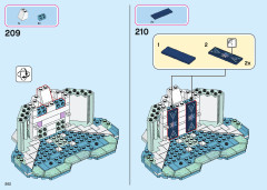 LEGO 43197 instructions page 202 – build guide