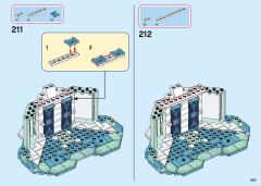 LEGO 43197 instructions page 203 – build guide
