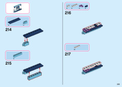 LEGO 43197 instructions page 205 – build guide