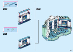 LEGO 43197 instructions page 207 – build guide