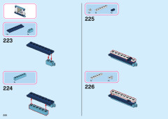 LEGO 43197 instructions page 208 – build guide
