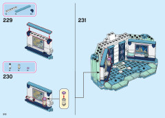 LEGO 43197 instructions page 210 – build guide