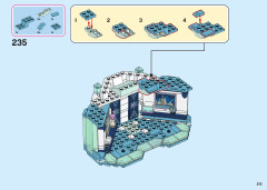 LEGO 43197 instructions page 213 – build guide