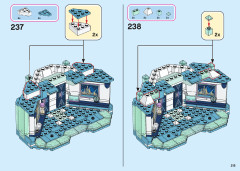 LEGO 43197 instructions page 215 – build guide